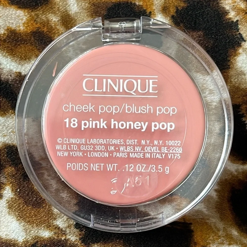 Brand New Clinique Cheek Pop 18 Pink Honey Pop Blush Floral Daisy Flower